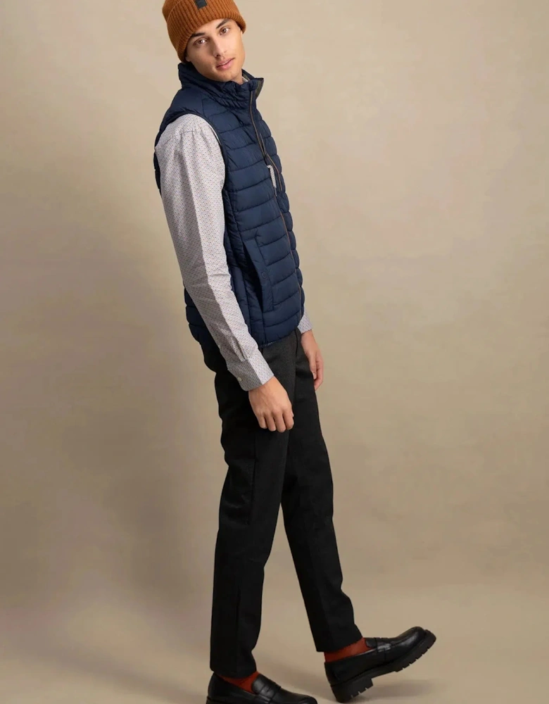 Light Weight Gilet Dark Navy