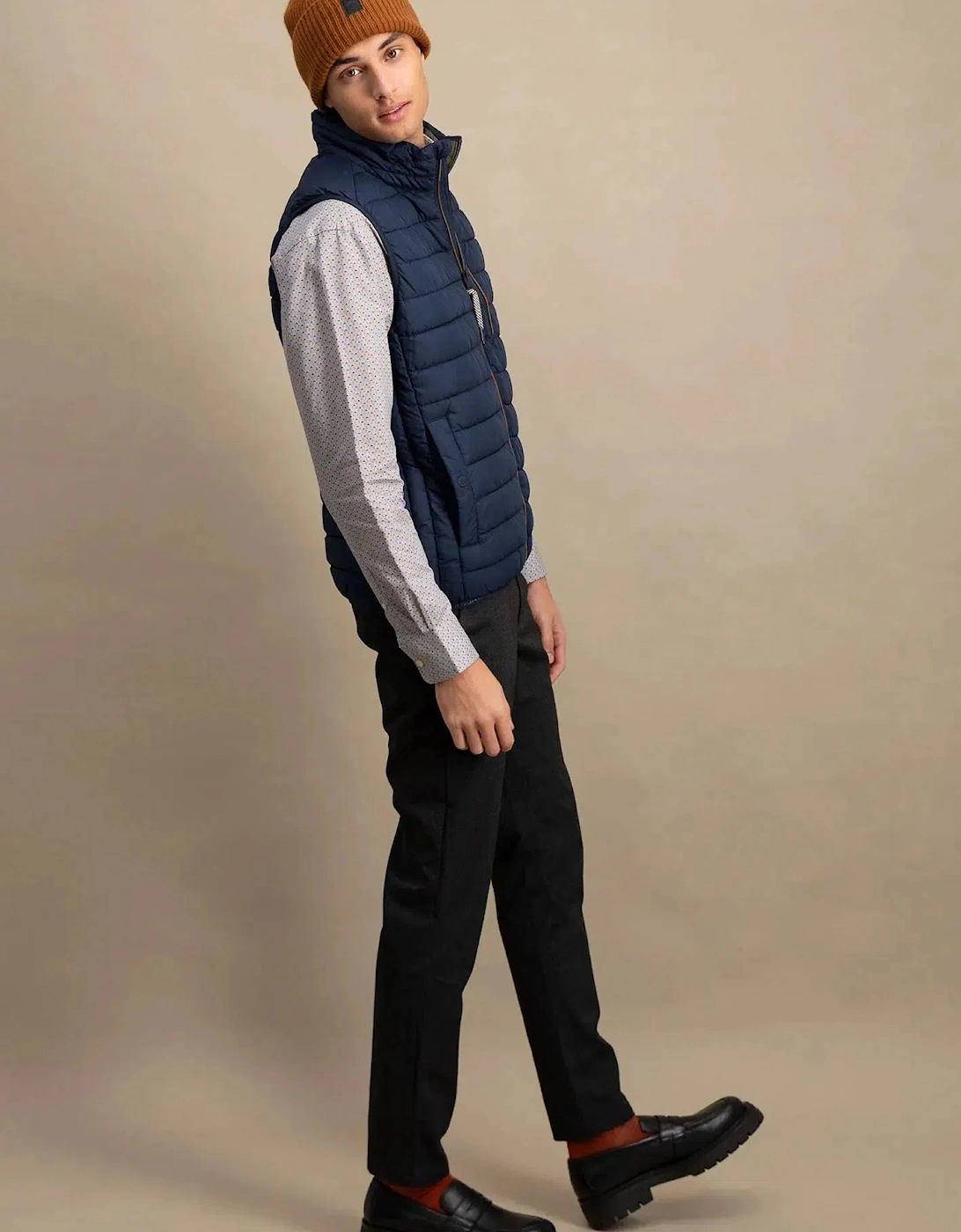 Light Weight Gilet Dark Navy