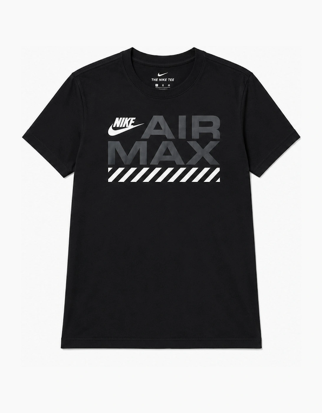 Nike Mens Air Max Graphic Sports Casual T Shirt in Black, 6 of 5