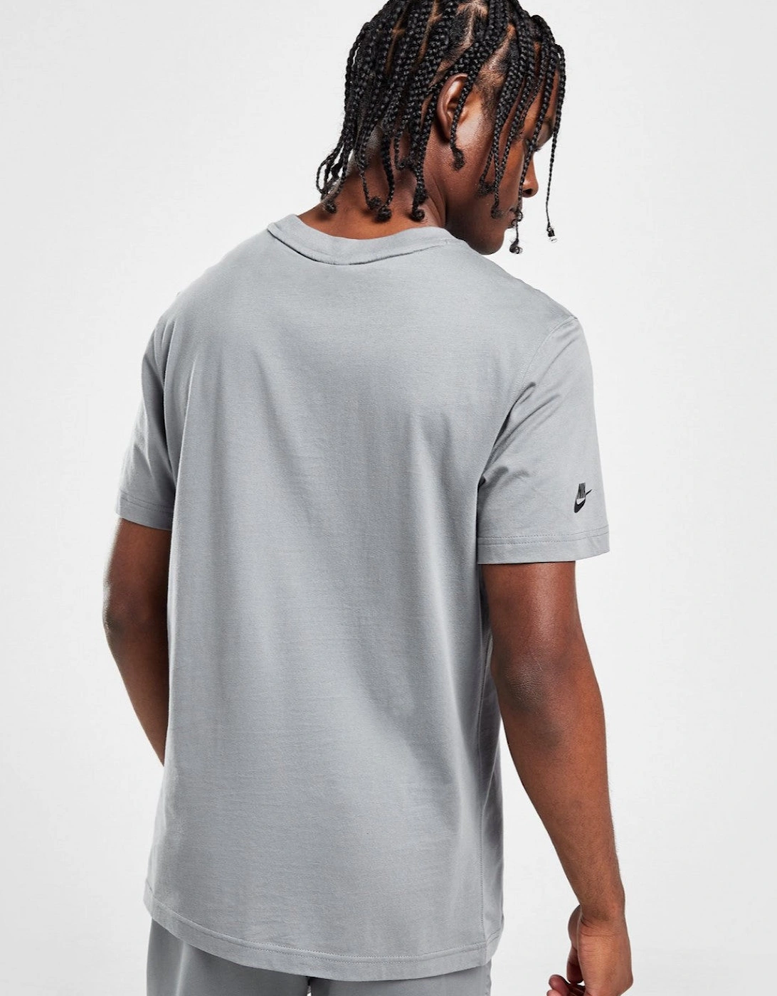 Nike Mens Air Max Tonal Sports Casual T Shirt in Grey