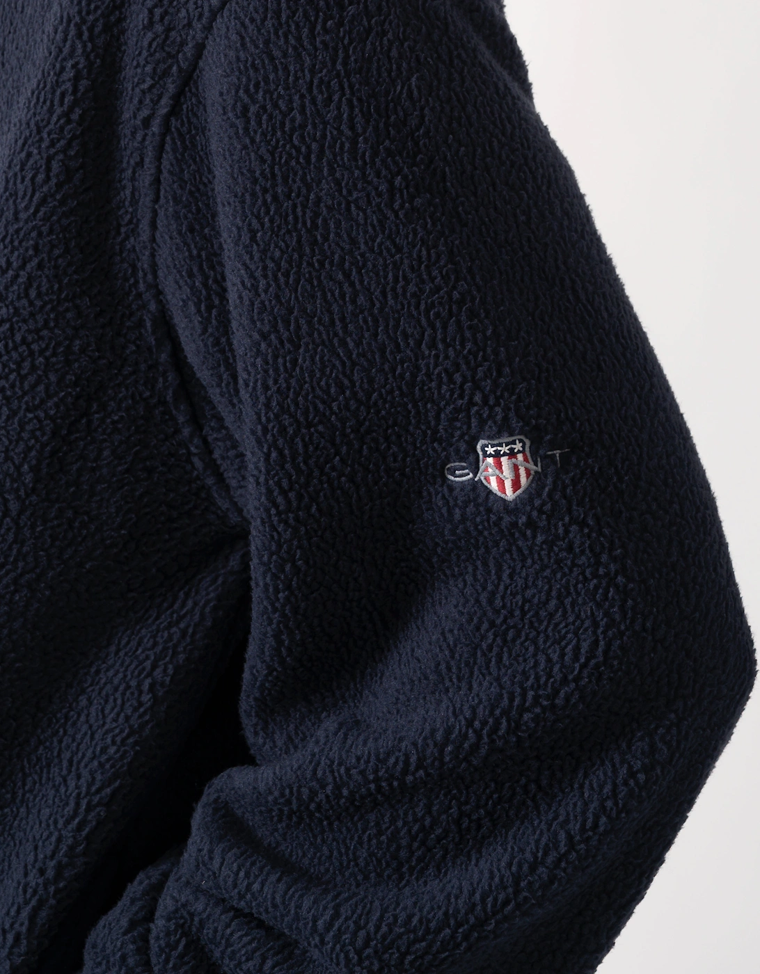 GANT Mens Color-Block Fleece - 433 Evening Blue