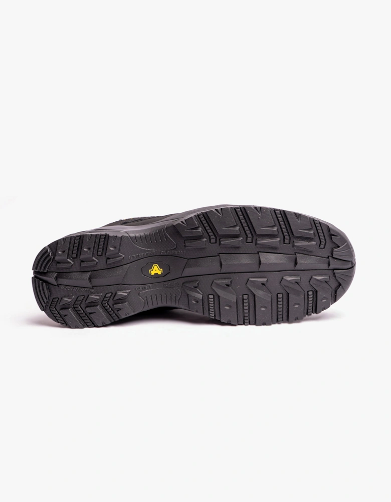 Amblers Safety FS68C Unisex Leather Safety Trainers Black