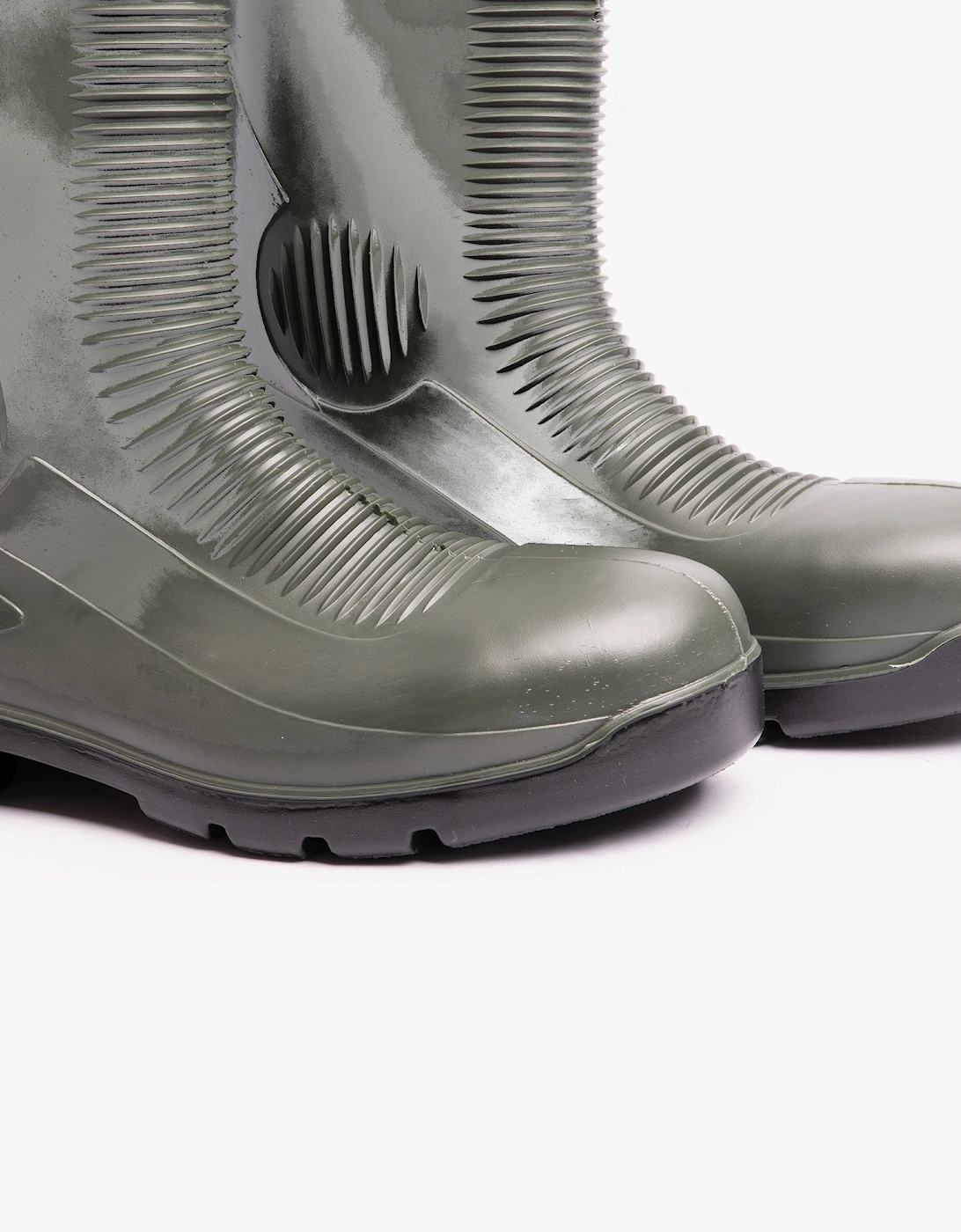 Amblers Safety FS99 Unisex Steel Safety Wellington Boots Green