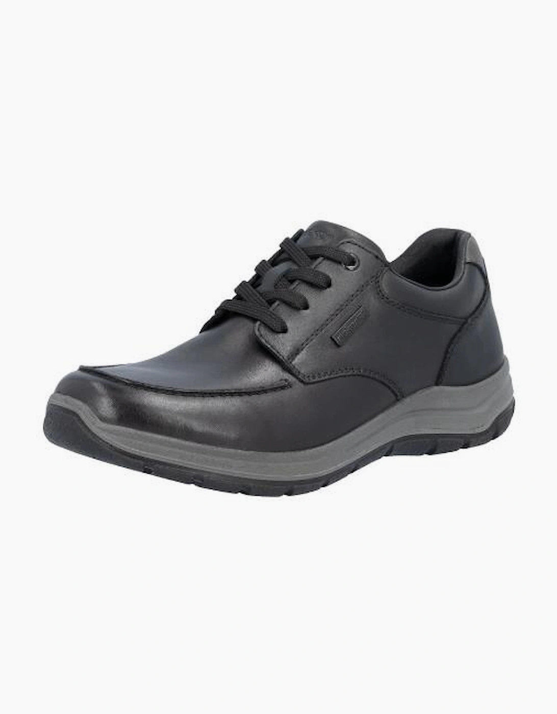 Rieker Mens shoes 03607-00 in Black, 5 of 4