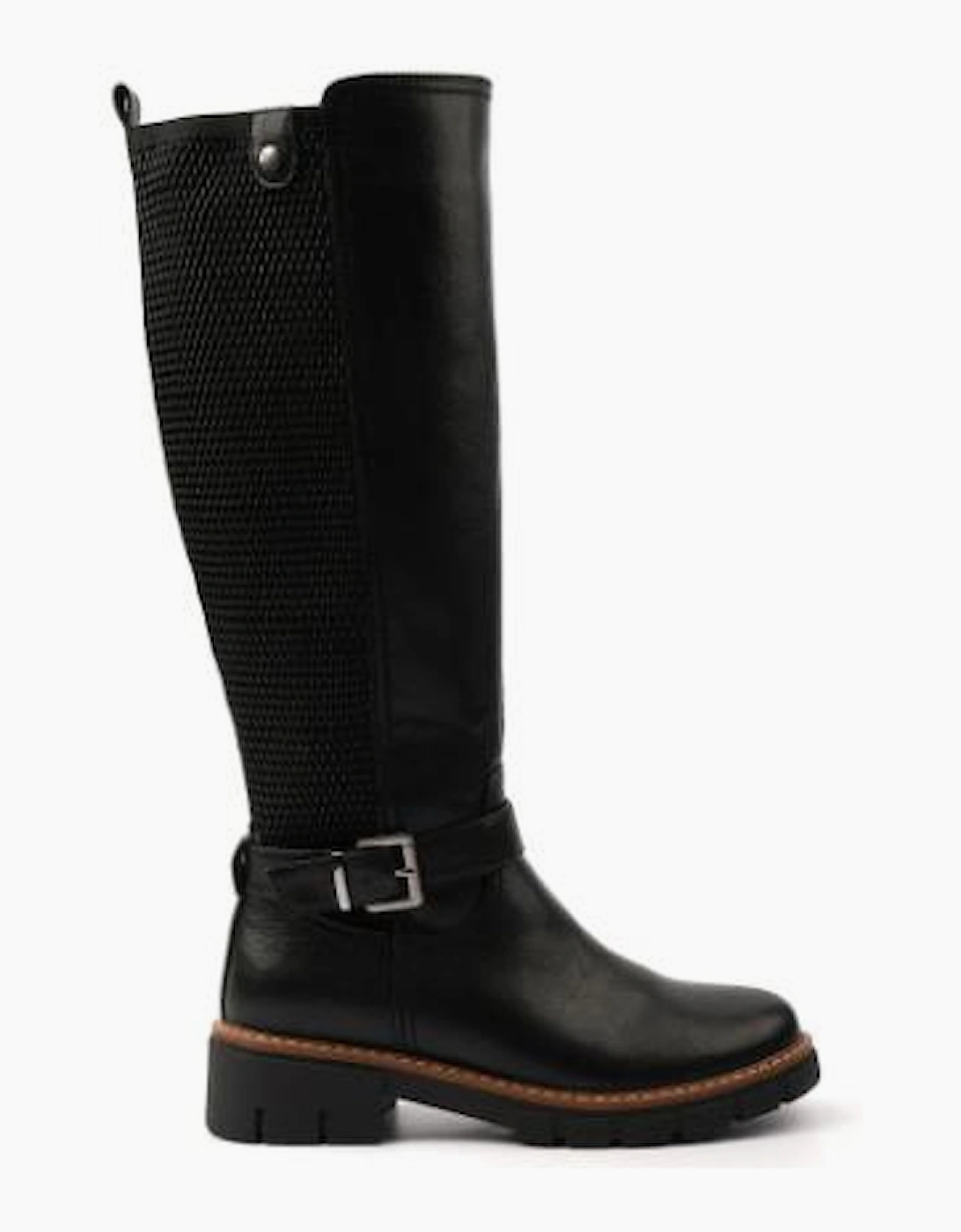 Lunar long boot Diana GLB248 in Black