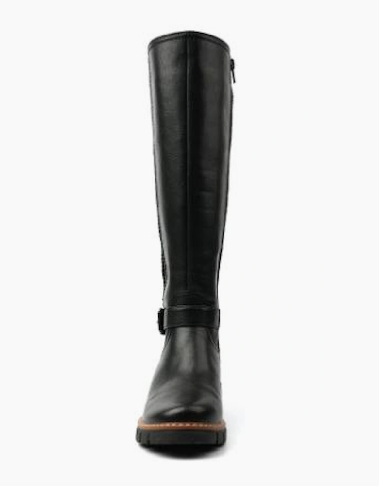 Lunar long boot Diana GLB248 in Black