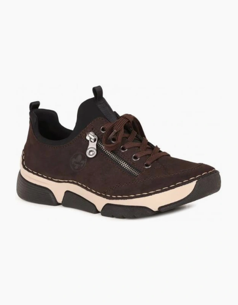 Rieker ladies sneaker 45973-25 in Brown
