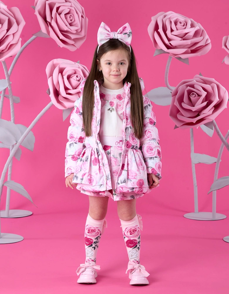 A DEE AVA ROSE PRINT JACKET W261201