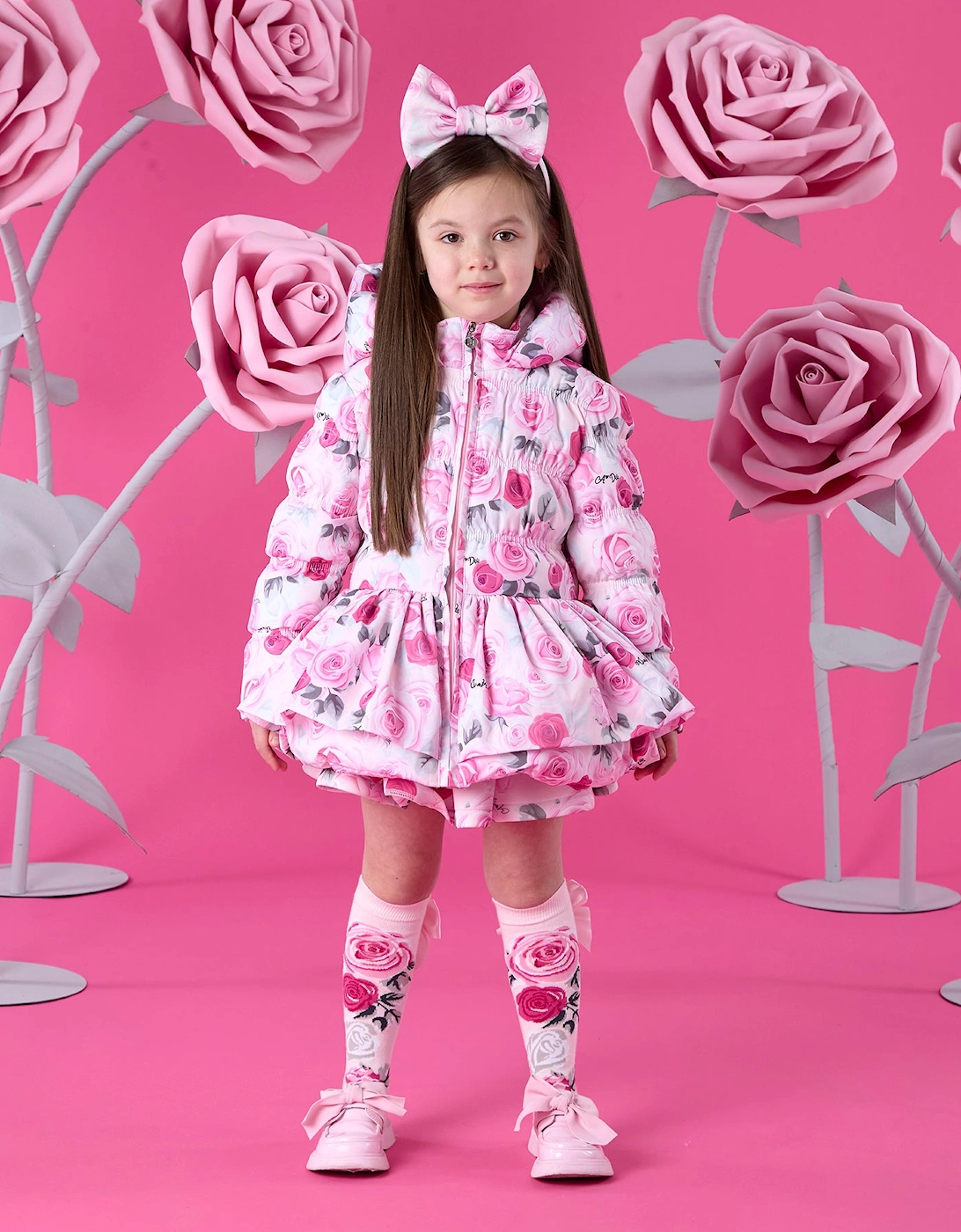 A DEE AVA ROSE PRINT JACKET W261201