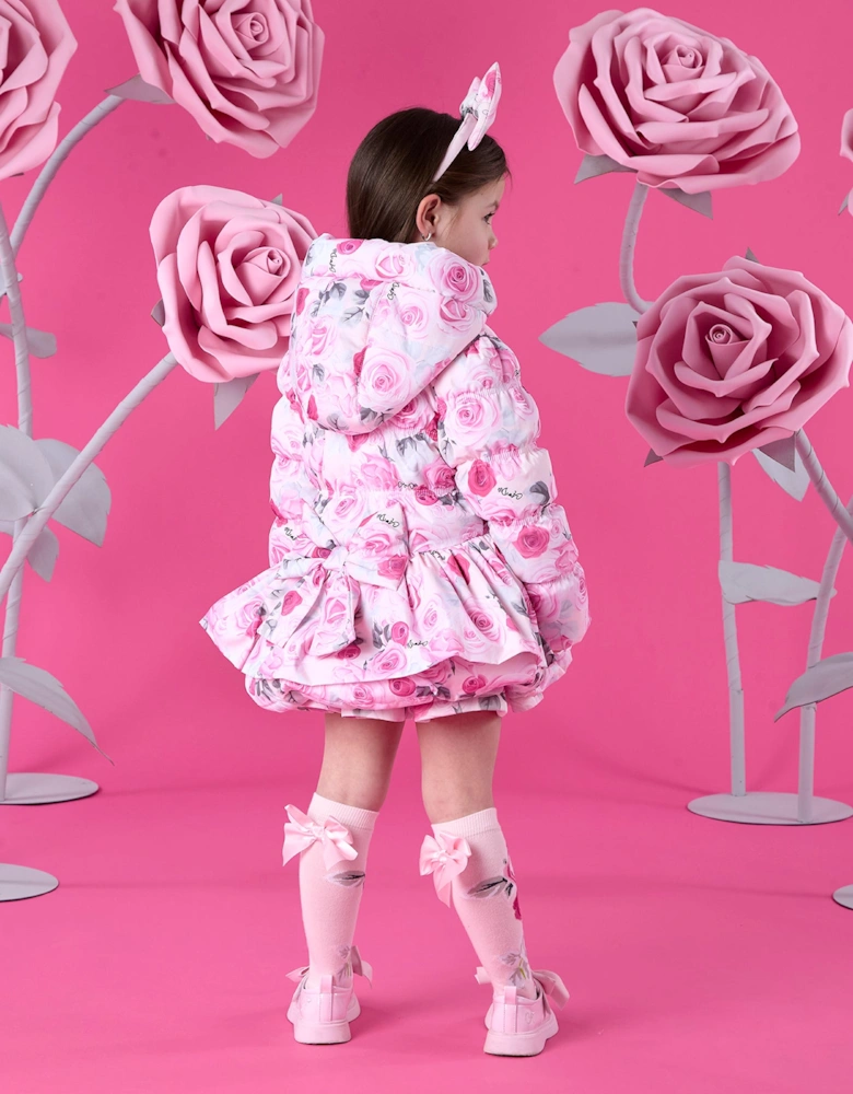 A DEE AVA ROSE PRINT JACKET W261201