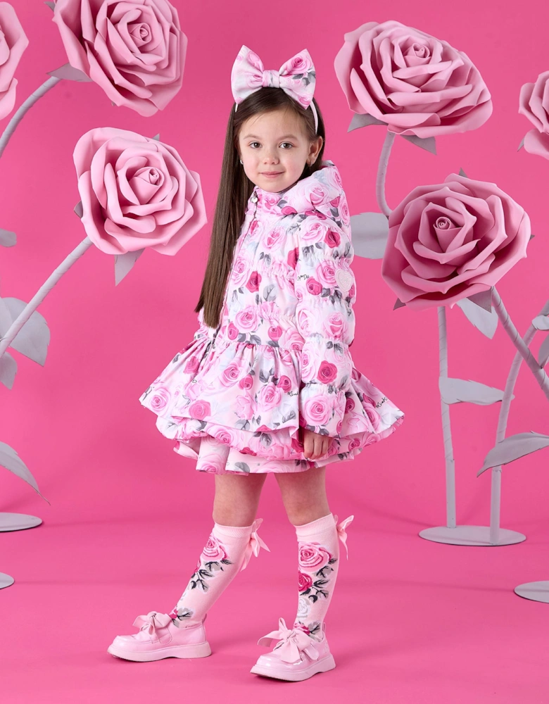 A DEE AVA ROSE PRINT JACKET W261201
