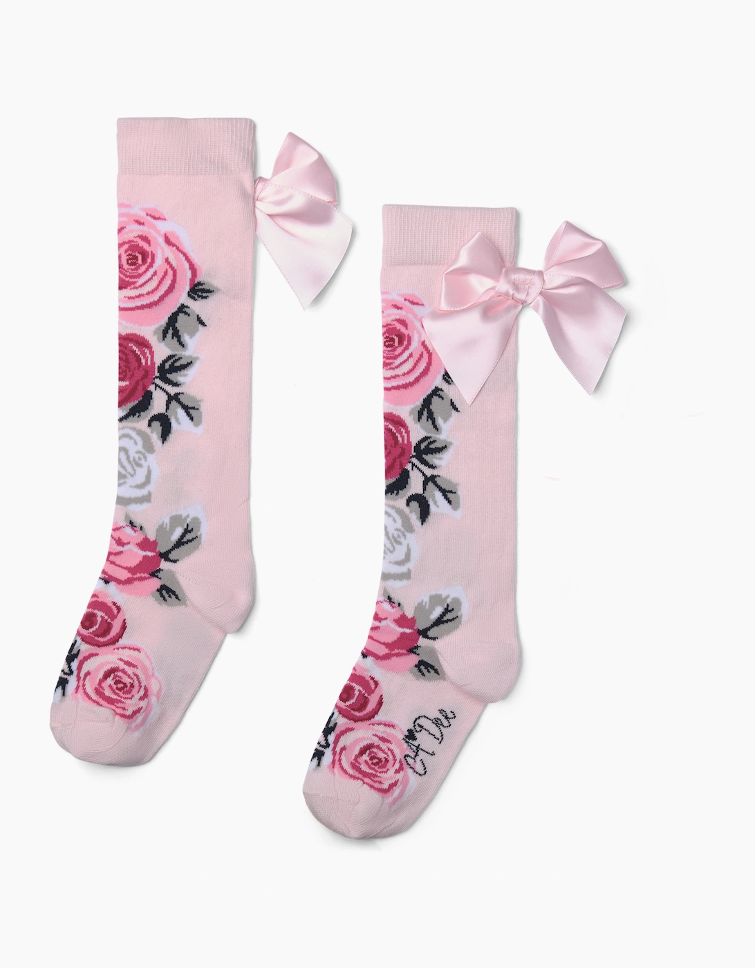 A DEE ALESSANDRA ROSE PRINT KNEE HIGH SOCKS W261904, 3 of 2