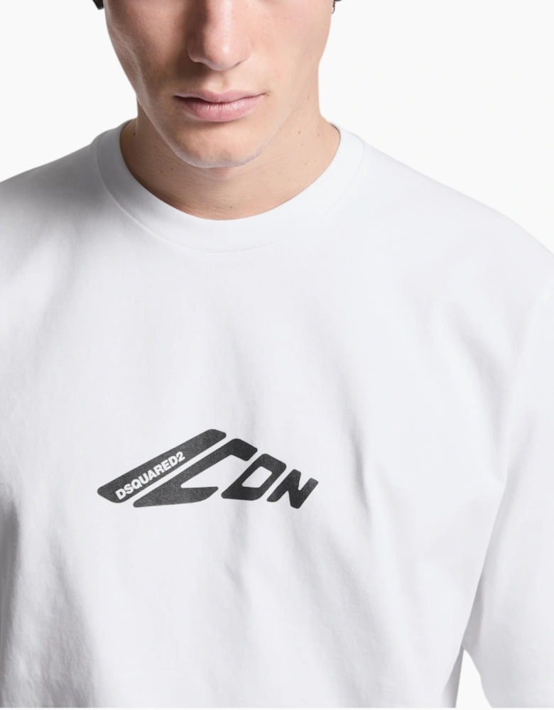 Dsquared2 Mens T Shirts Drop Shoulder Cotton Tee