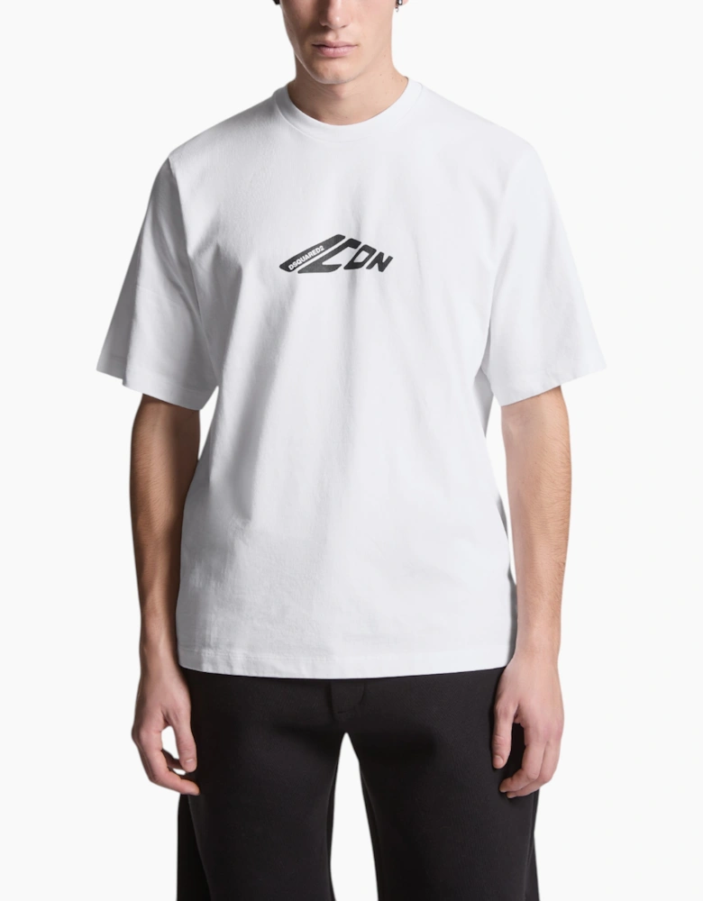 Dsquared2 Mens T Shirts Drop Shoulder Cotton Tee