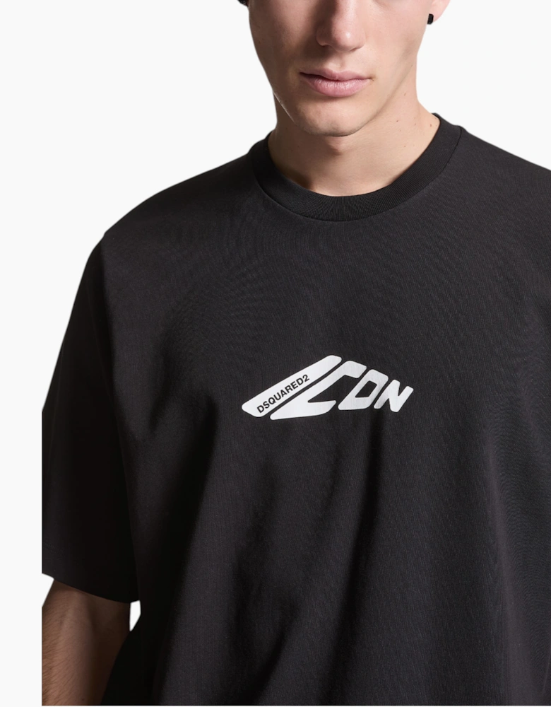 Dsquared2 Mens T Shirts Drop Shoulder Cotton Tee