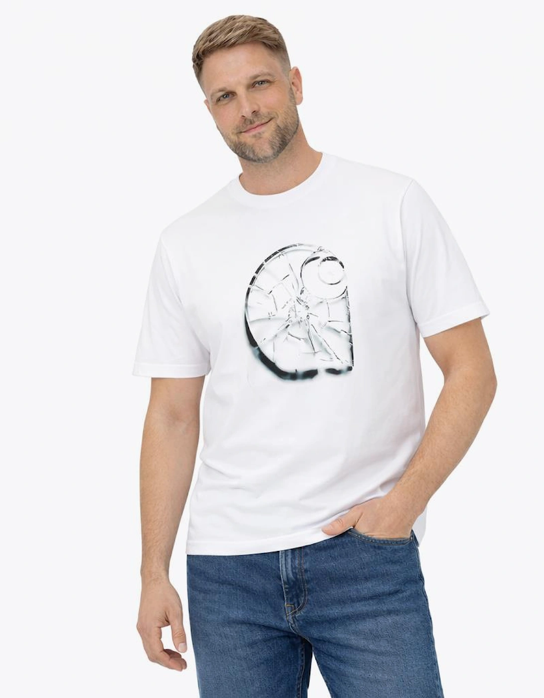 Carhartt WIP S/S Shattered T-Shirt White