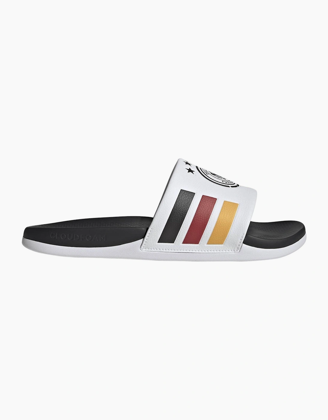 Adidas Men's Pool Sliders - White - Size, 8