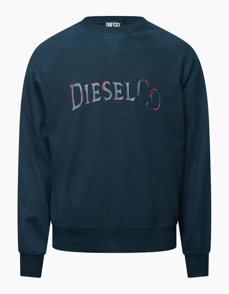 S Raglan Waf Crew Neck Sweatshirt
