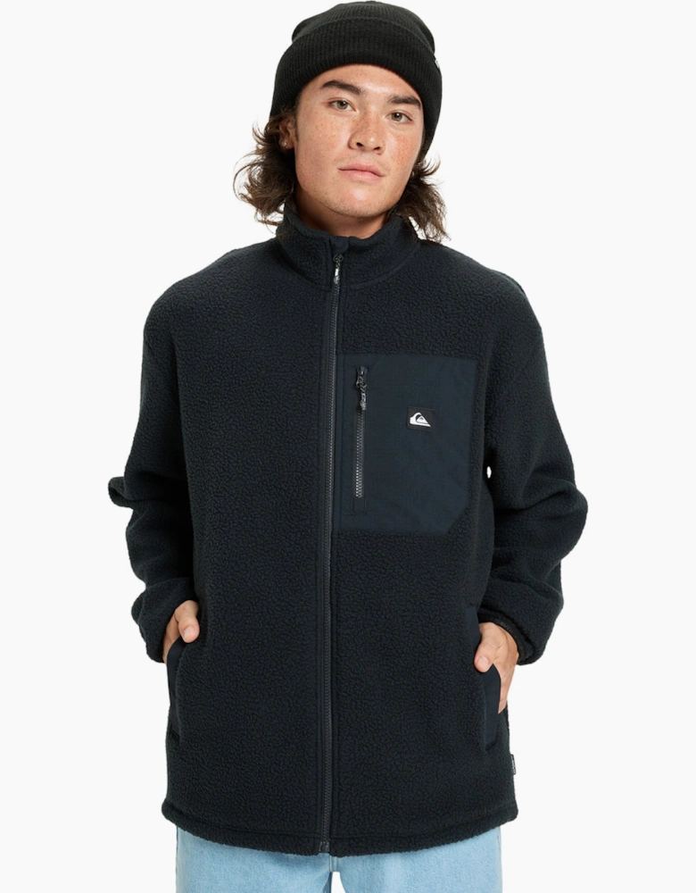 Quiksilver Mens Clean Coast Breathable Full Zip Fleece