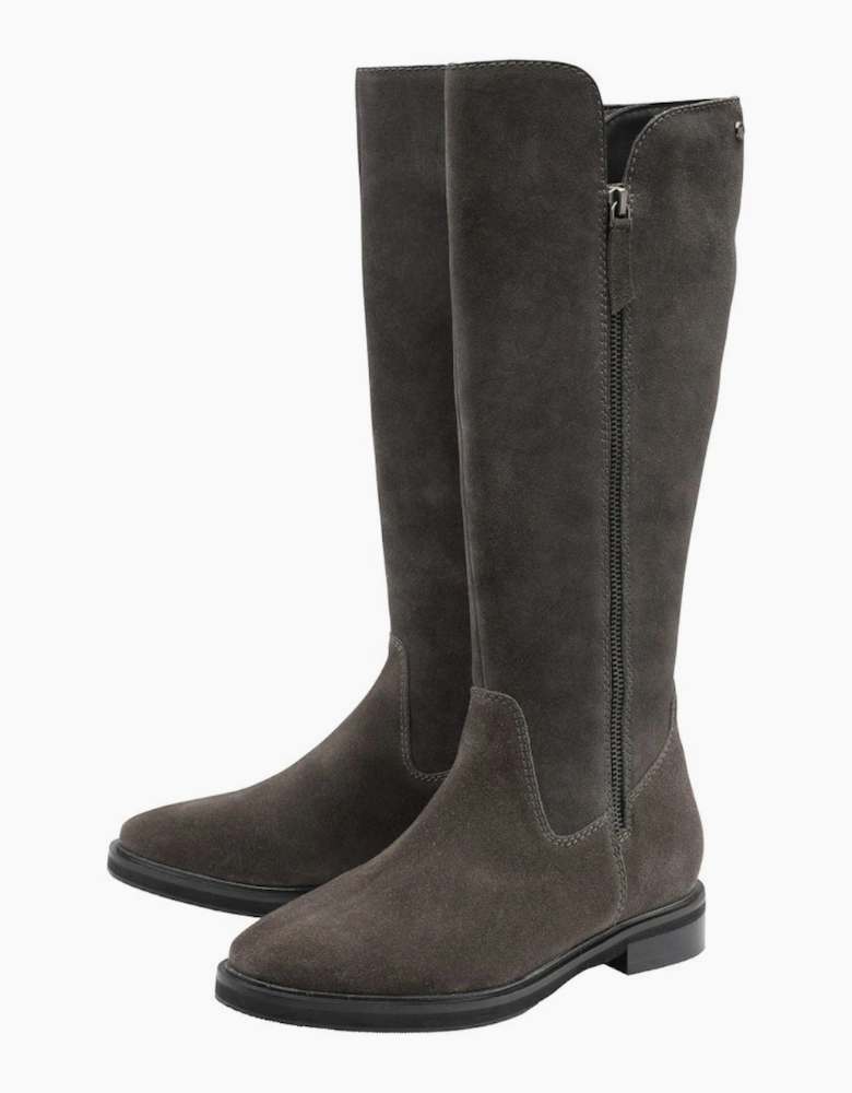 Ashington Low Heeled Knee High Boots