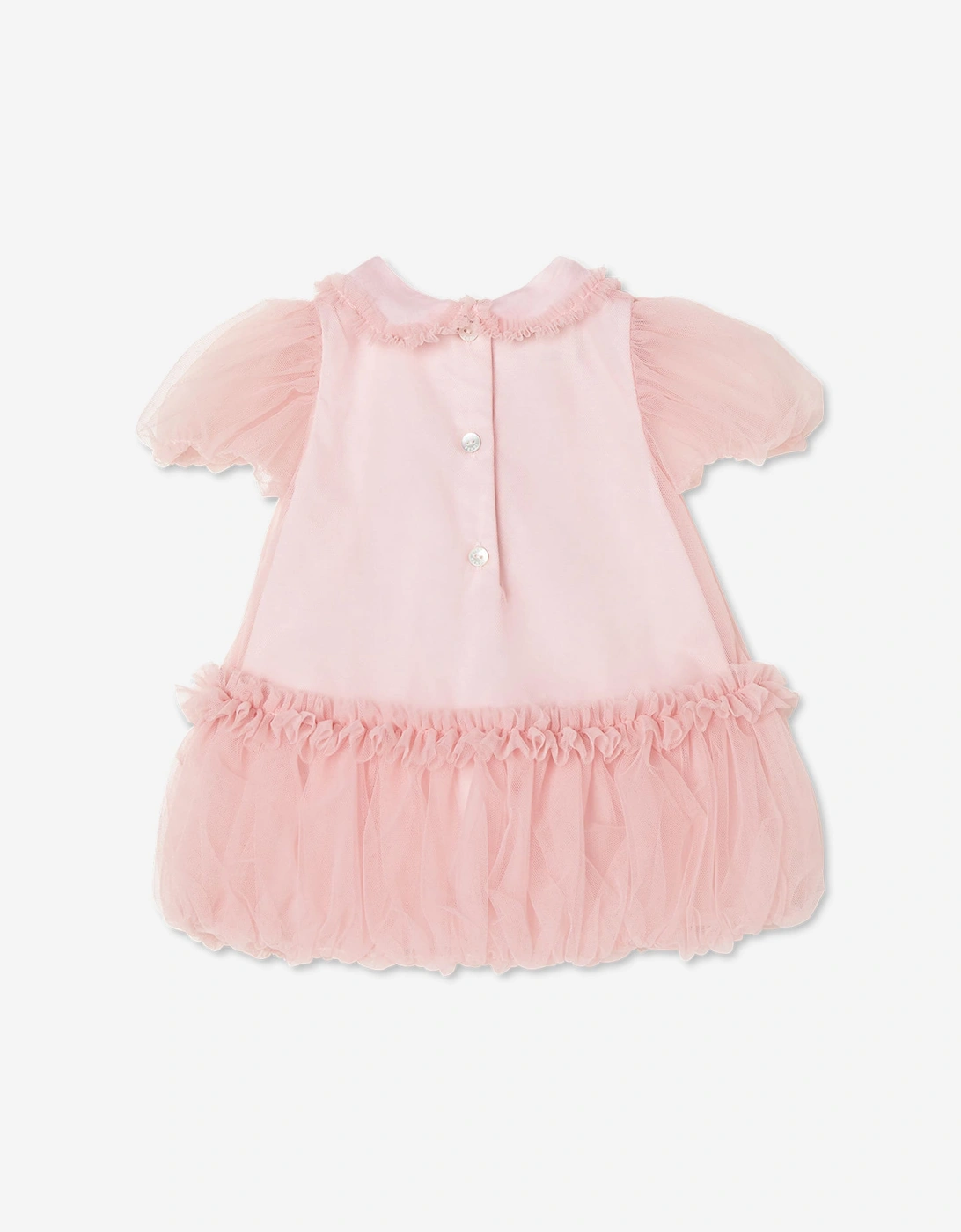 Fendi Baby Girls Tulle Dress in Pink