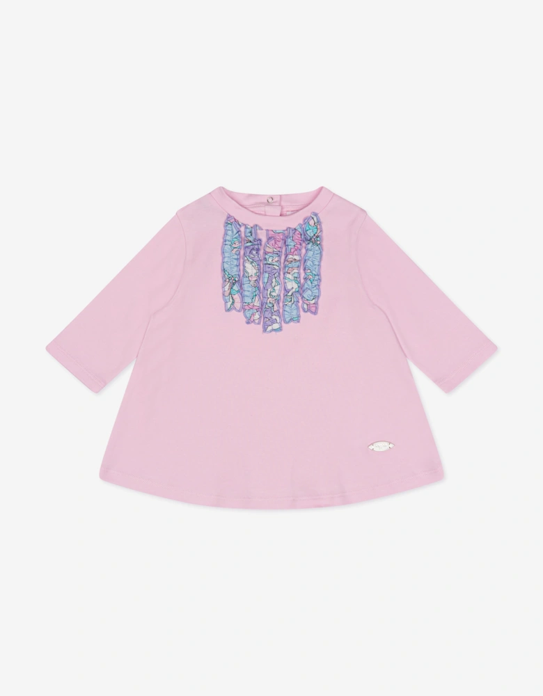 PUCCI Baby Girls Jersey Dress in Pink