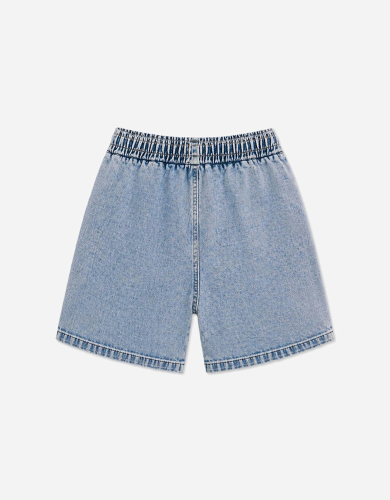 Bel-Air Boys Denim Effect Shorts in Blue