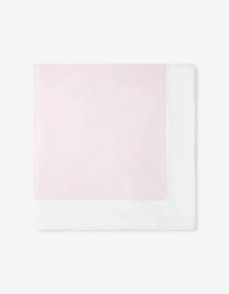 Fendi Baby Girls Logo Blanket in Pink