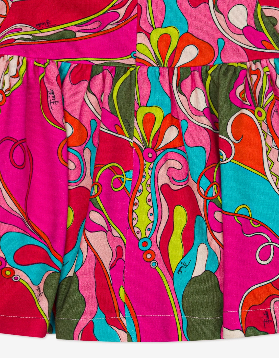 PUCCI Baby Girls Orchidee Print Dress in Pink