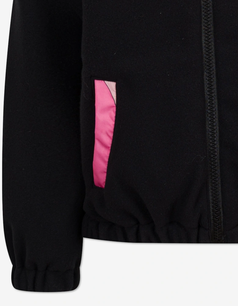PUCCI Girls Fleece Cardigan in Black