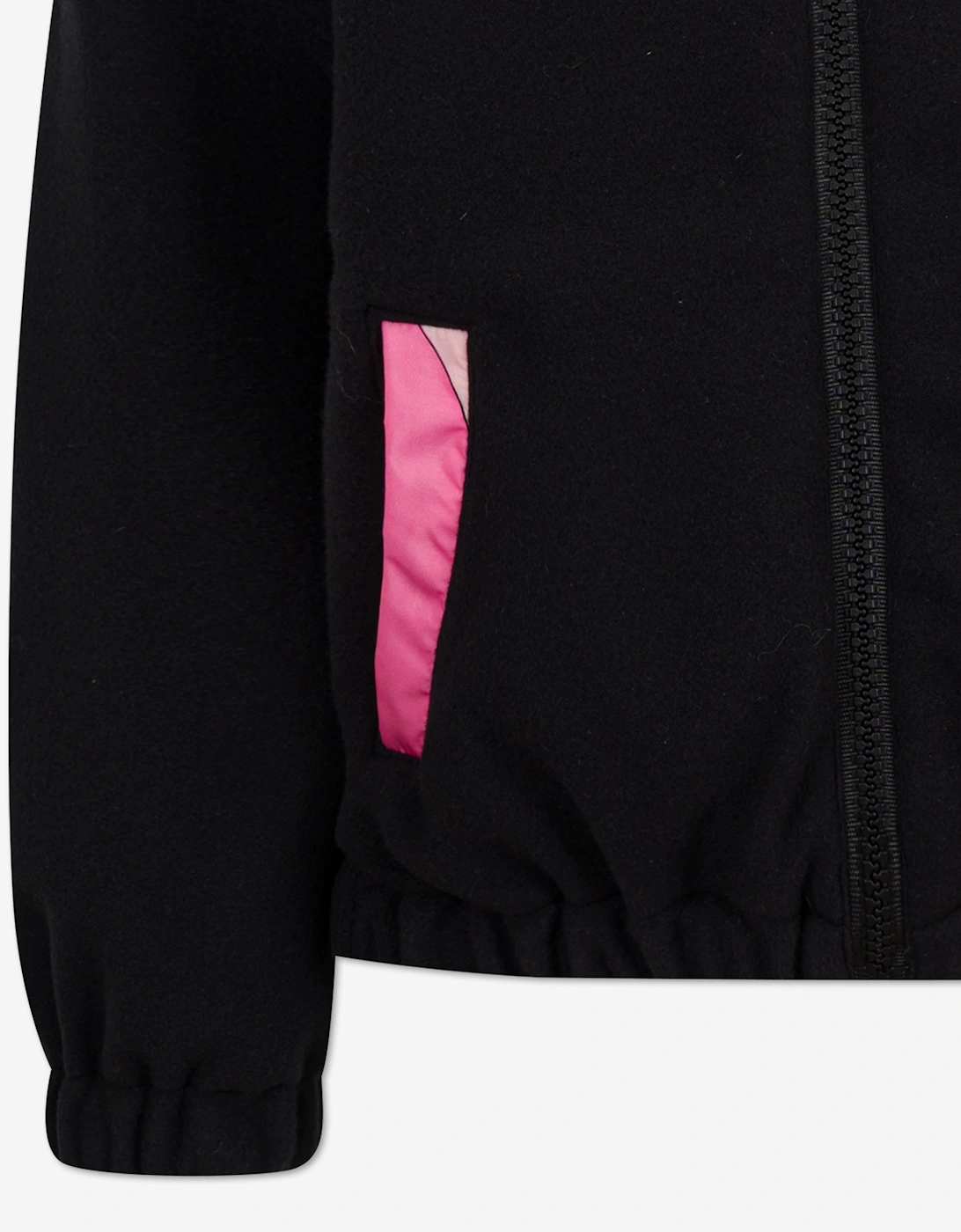PUCCI Girls Fleece Cardigan in Black