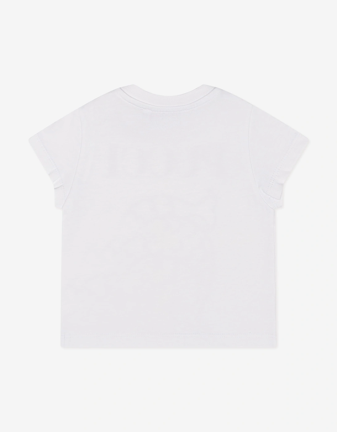 PUCCI Baby Girls Fish Logo T-Shirt in White