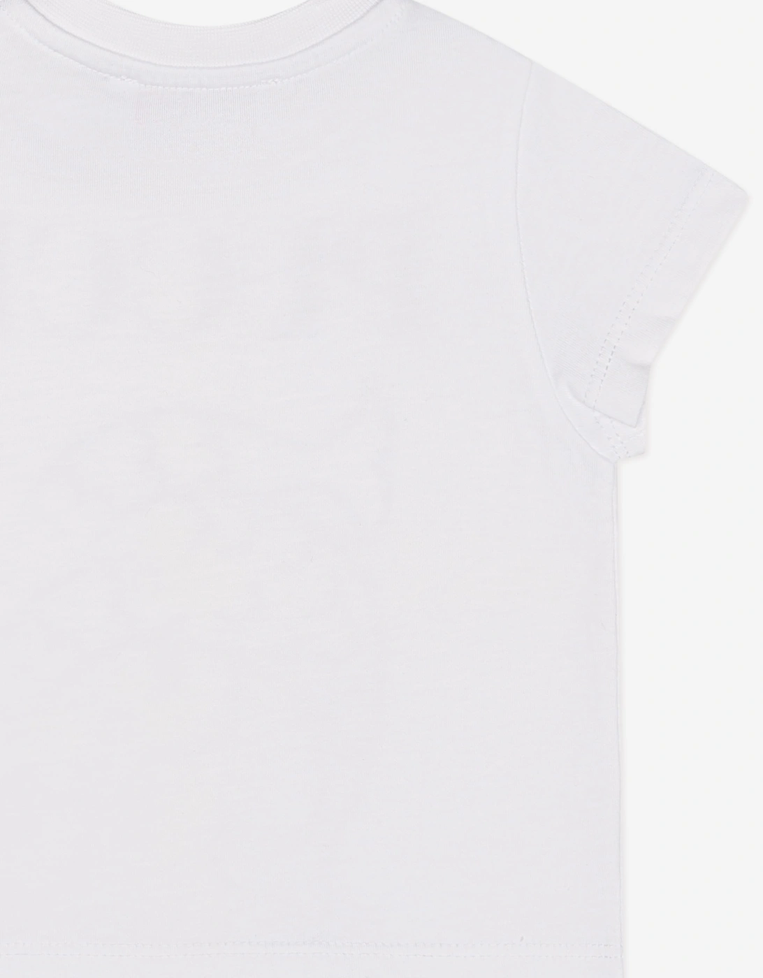 PUCCI Baby Girls Fish Logo T-Shirt in White