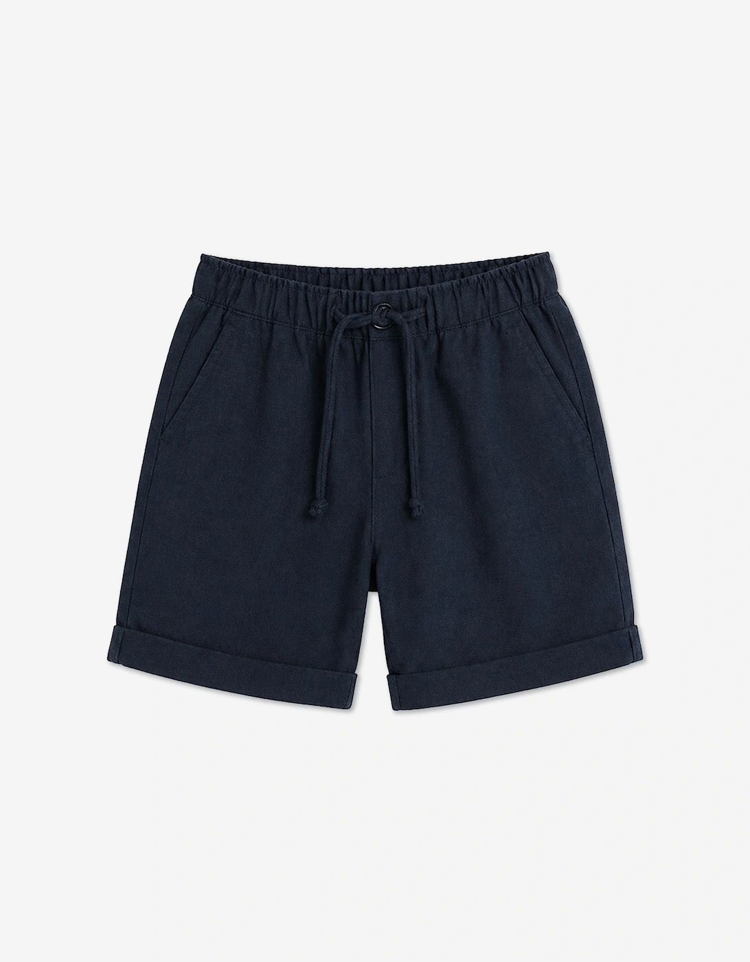Bel-Air Boys Cotton Shorts in Navy, 4 of 3