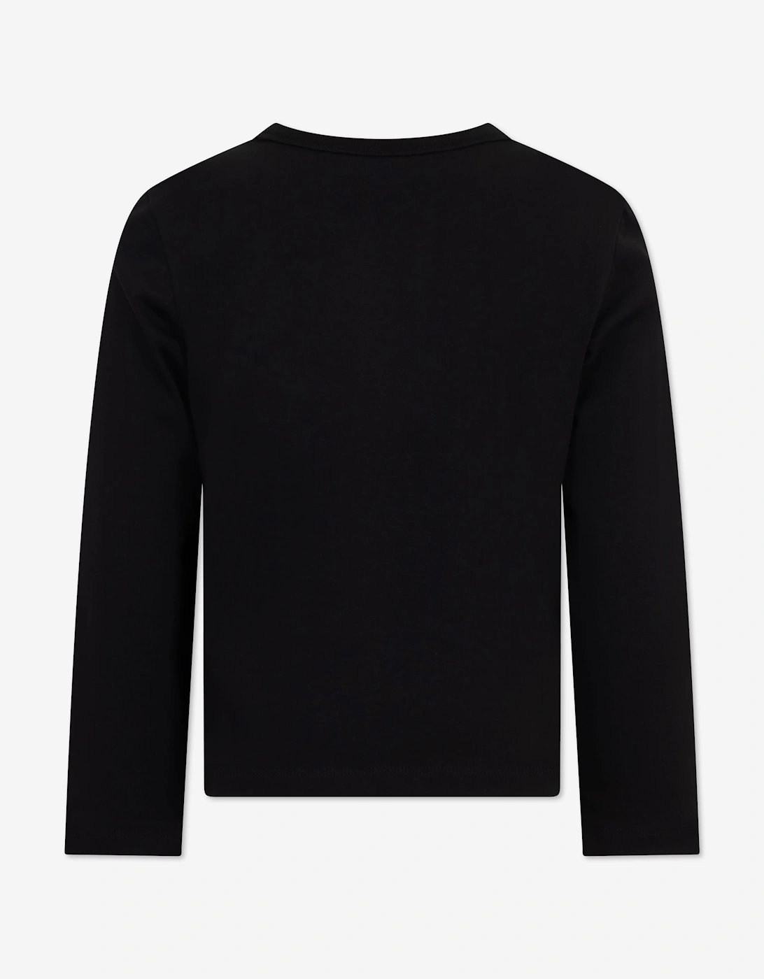 PUCCI Girls Fish Logo T-Shirt in Black