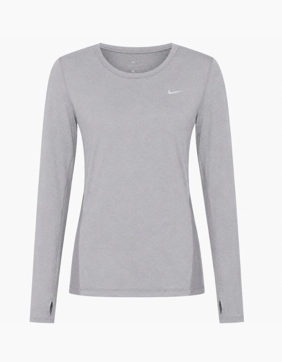 Nike Long Sleeve Light Grey Running Top, 4 of 3