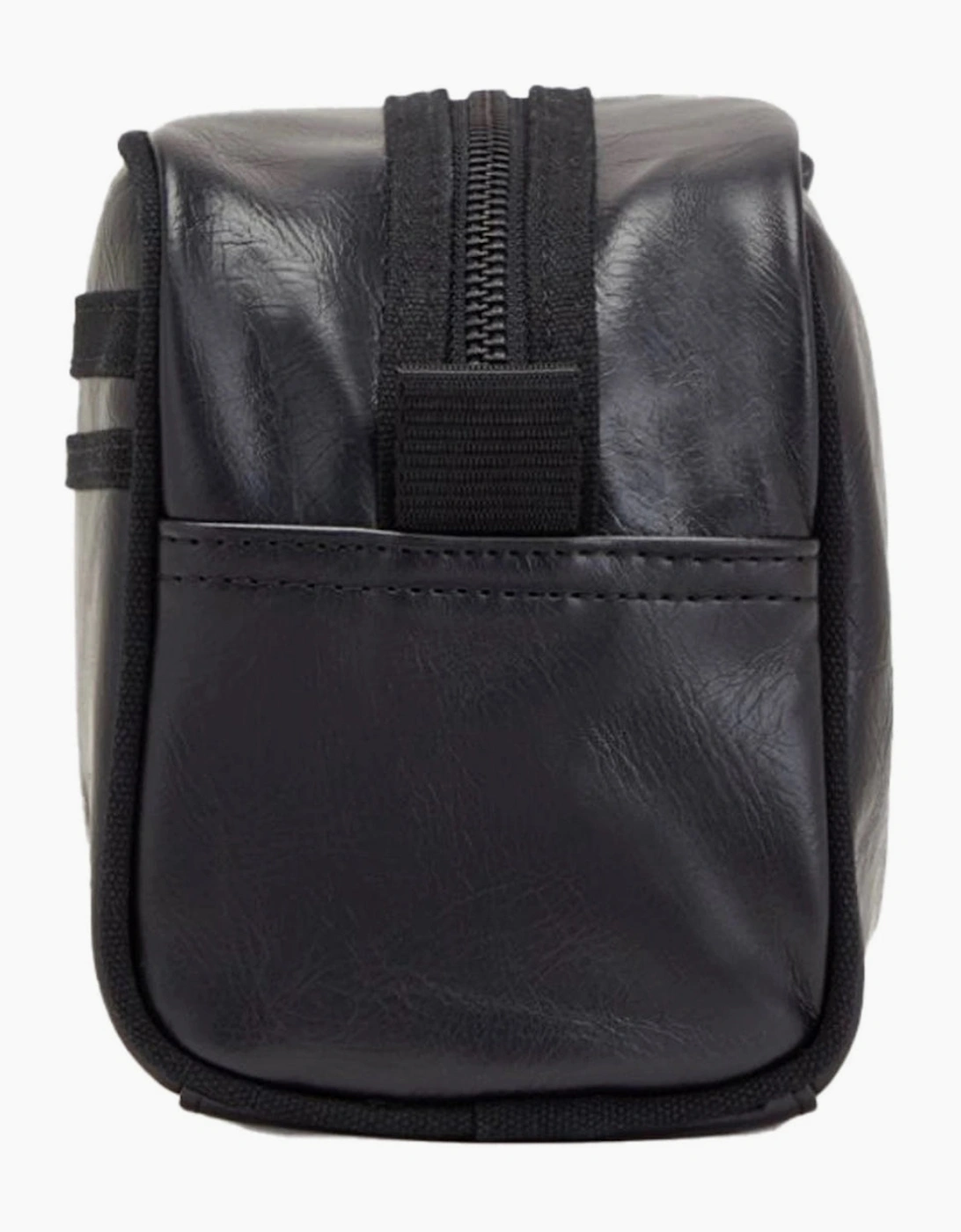 Fred Perry Tonal PU Black Wash Bag