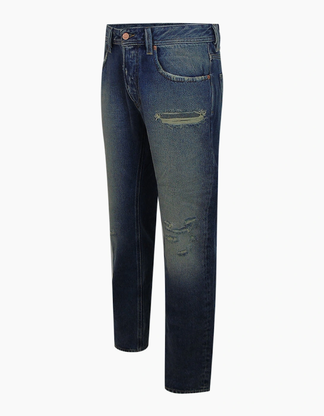 Diesel LARKEE-X Blue Distressed Jeans