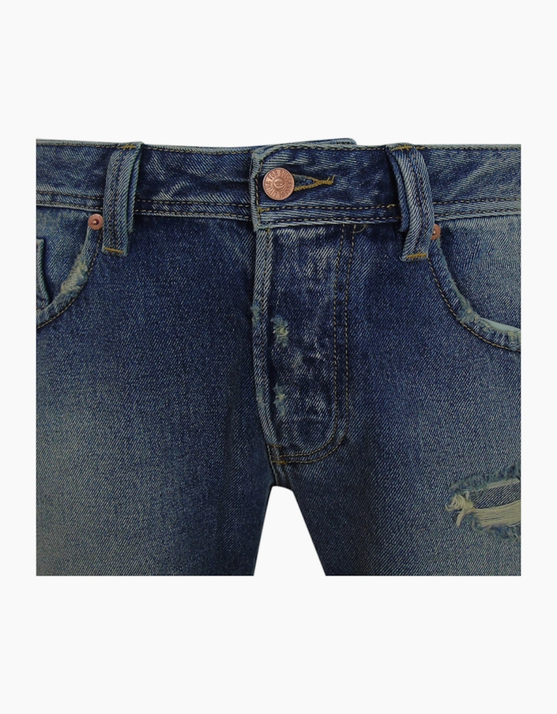 Diesel LARKEE-X Blue Distressed Jeans