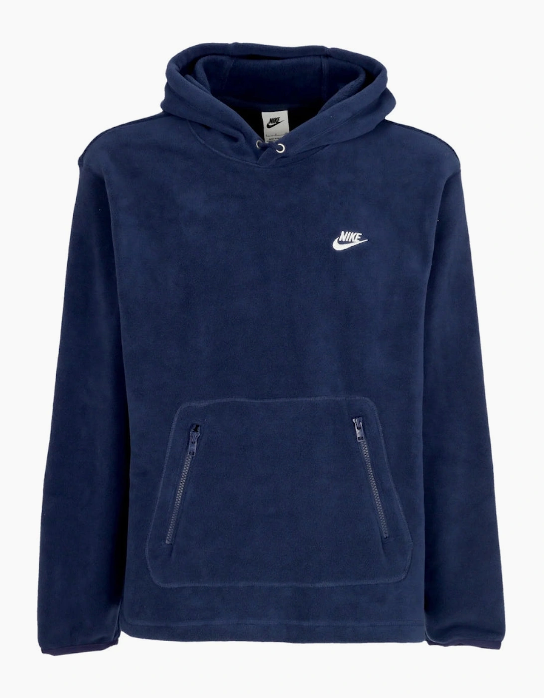 Nike Club Winterized Pullover Navy Blue Hoodie, 6 of 5