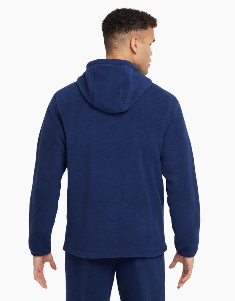 Nike Club Winterized Pullover Navy Blue Hoodie
