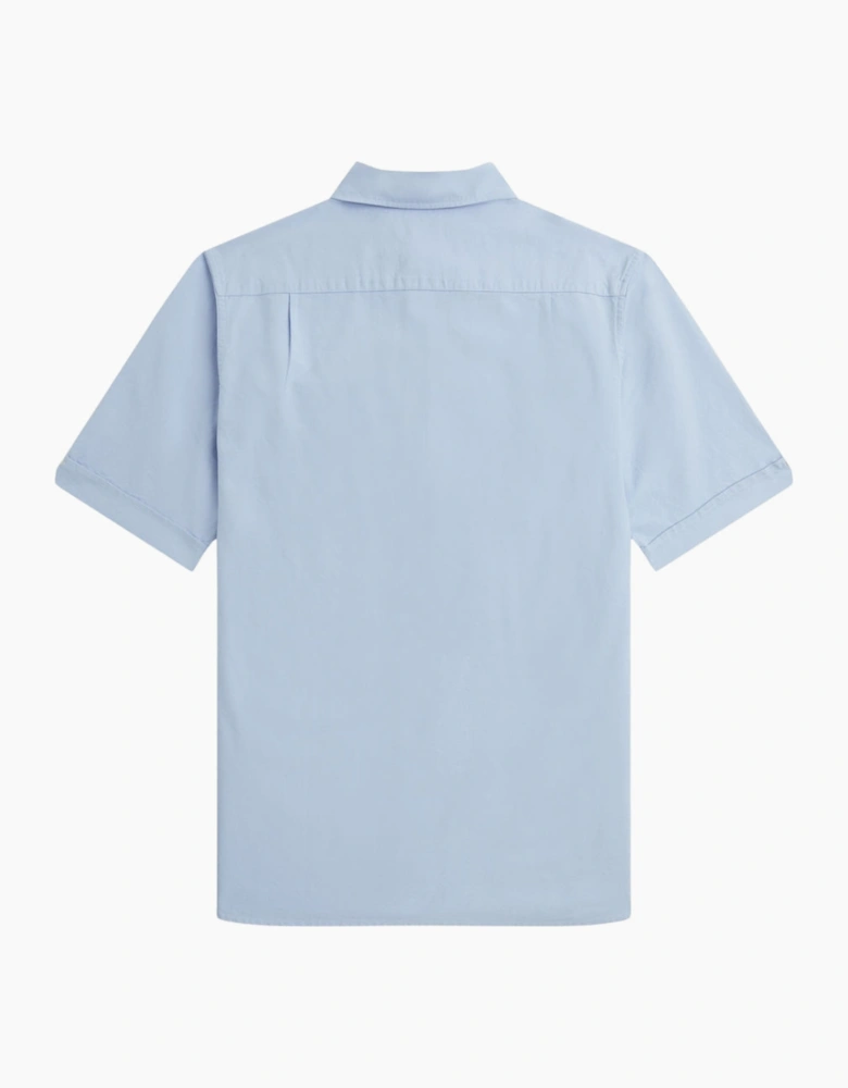 Fred Perry Short Sleeve Light Smoke Oxford Shirt