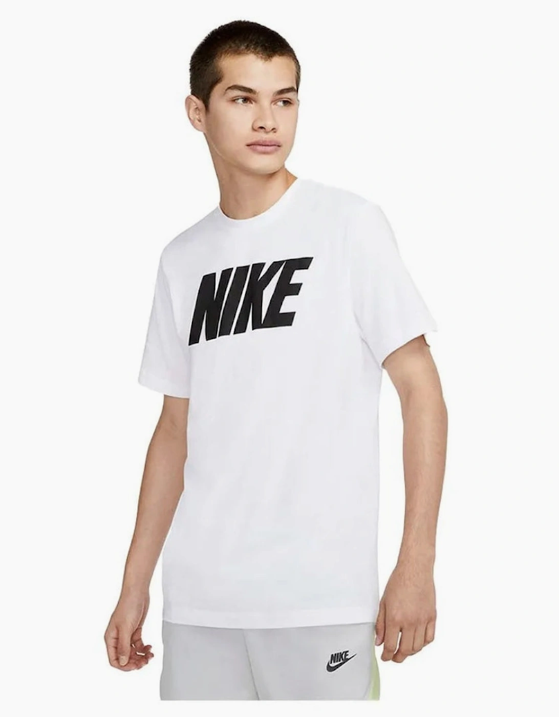 Nike Sportswear Men's Icon Block White T-Shirt