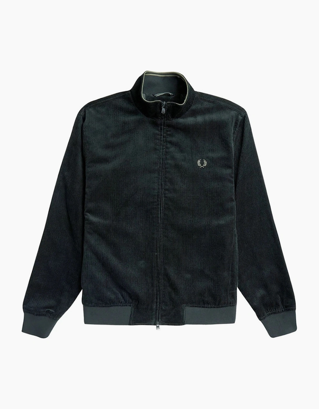Fred Perry Cord Brentham Night Green Jacket, 7 of 6