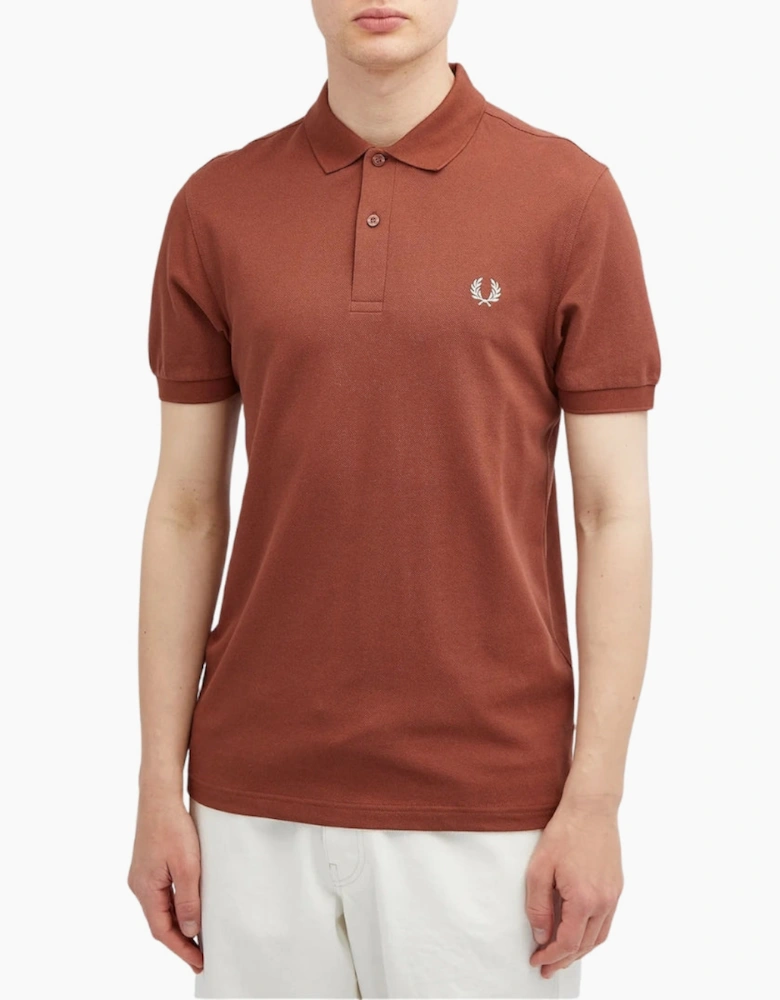 Fred Perry Classic Whisky Brown Polo Shirt