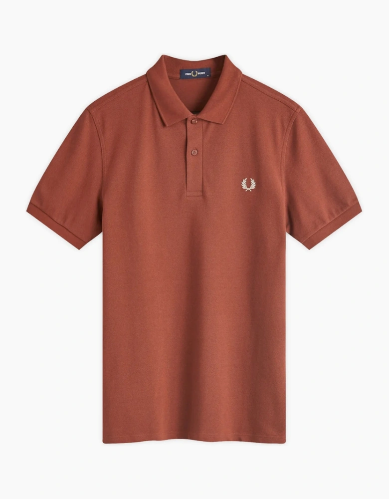 Fred Perry Classic Whisky Brown Polo Shirt