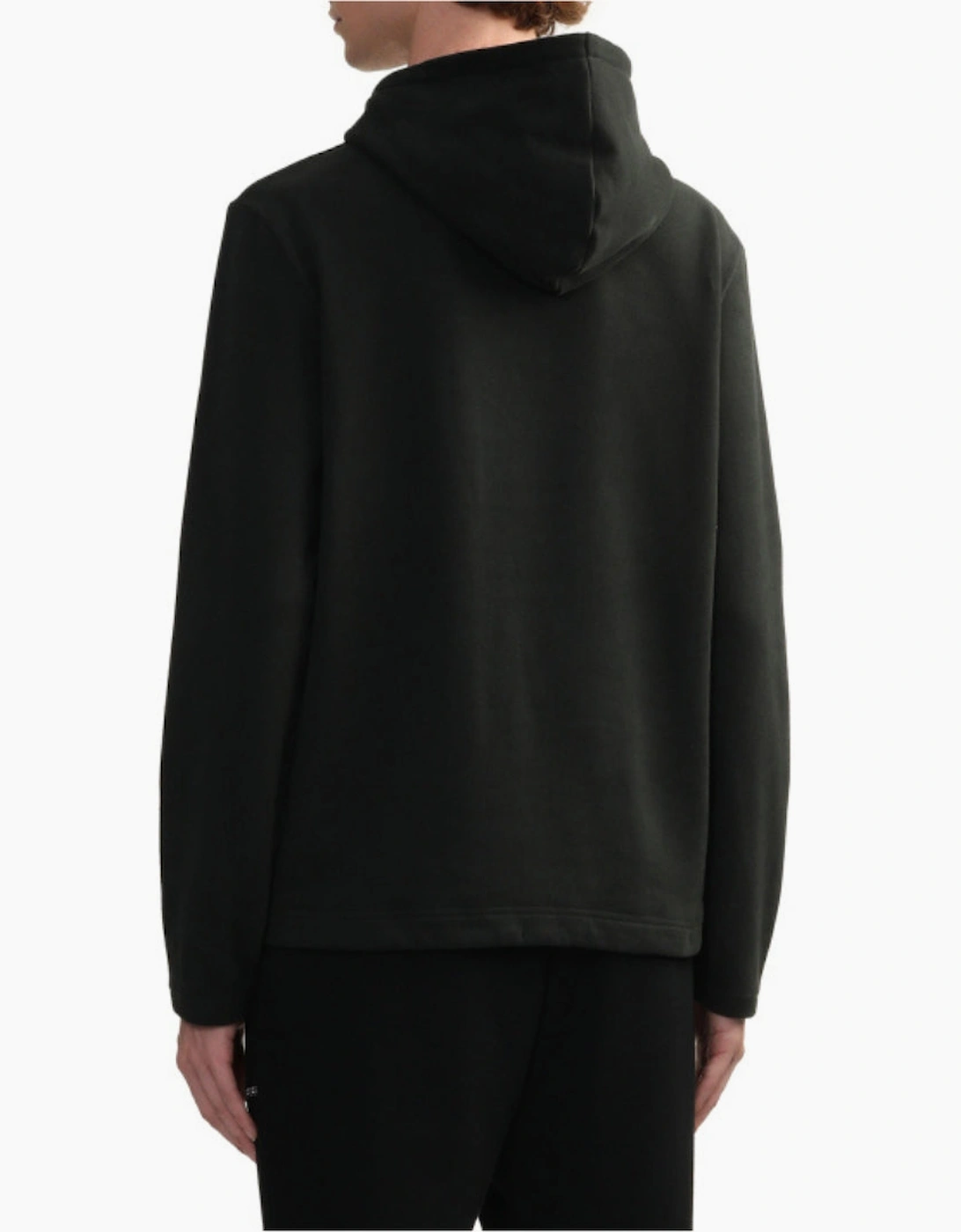 Fred Perry Hooded Smock Night Green Sweater