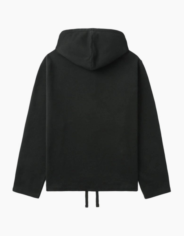 Fred Perry Hooded Smock Night Green Sweater