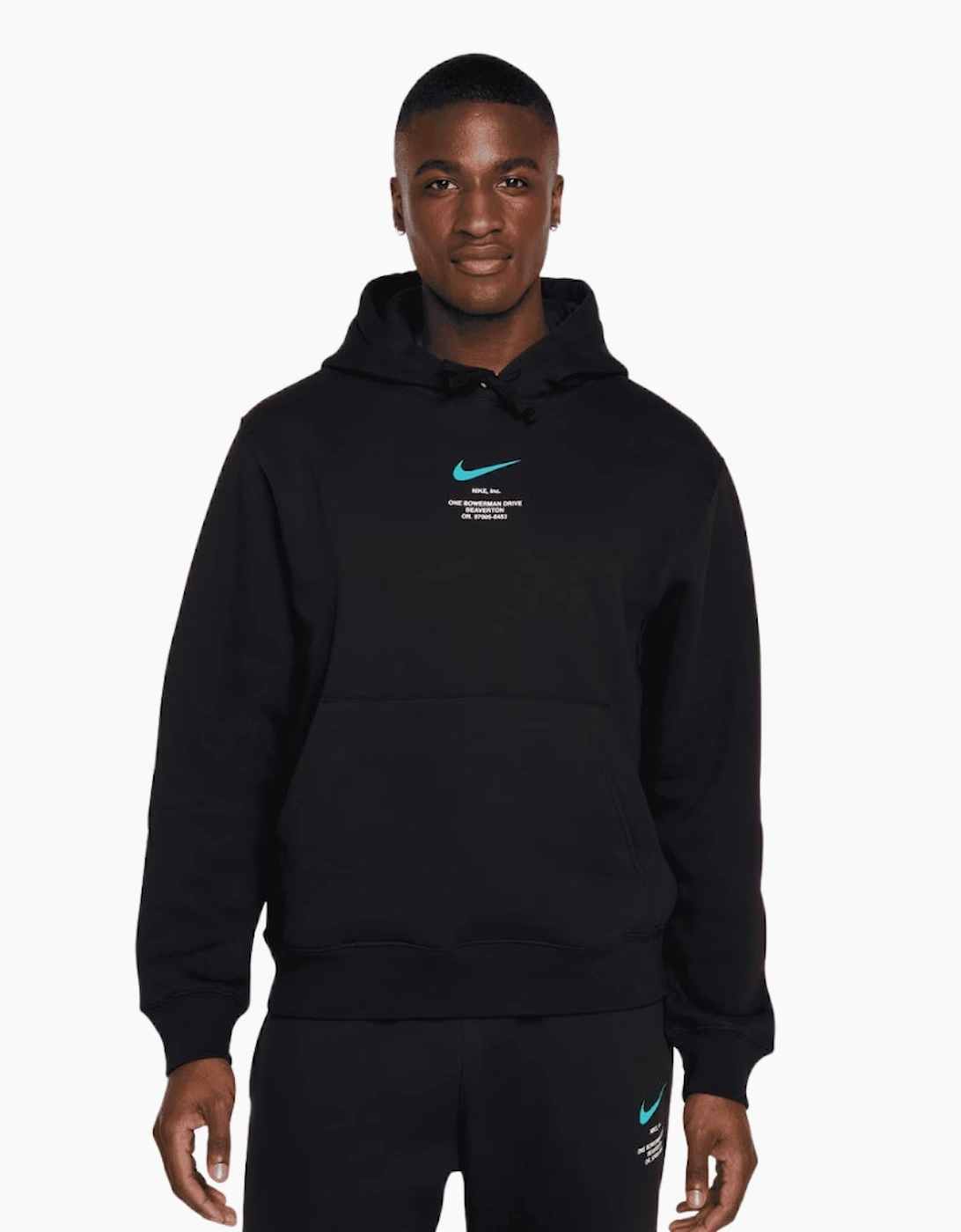 Nike Sportswear Athletics Black Pullover Hoodie