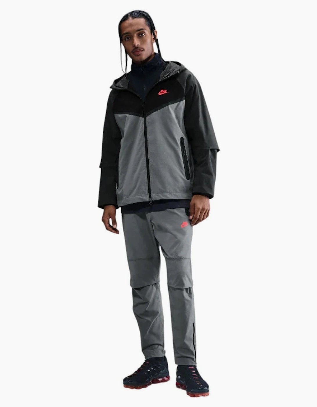 Nike Tech Windrunner Woven Smoke Grey Jacket